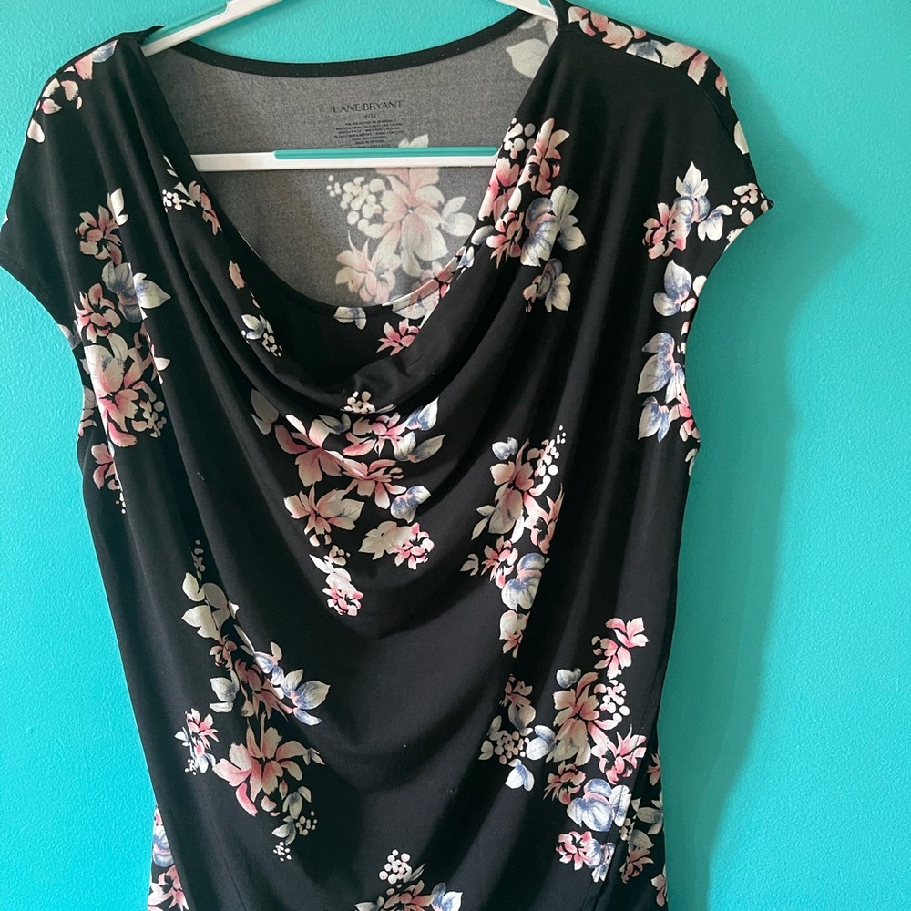 Lane Bryant Floral Blouse 14/16